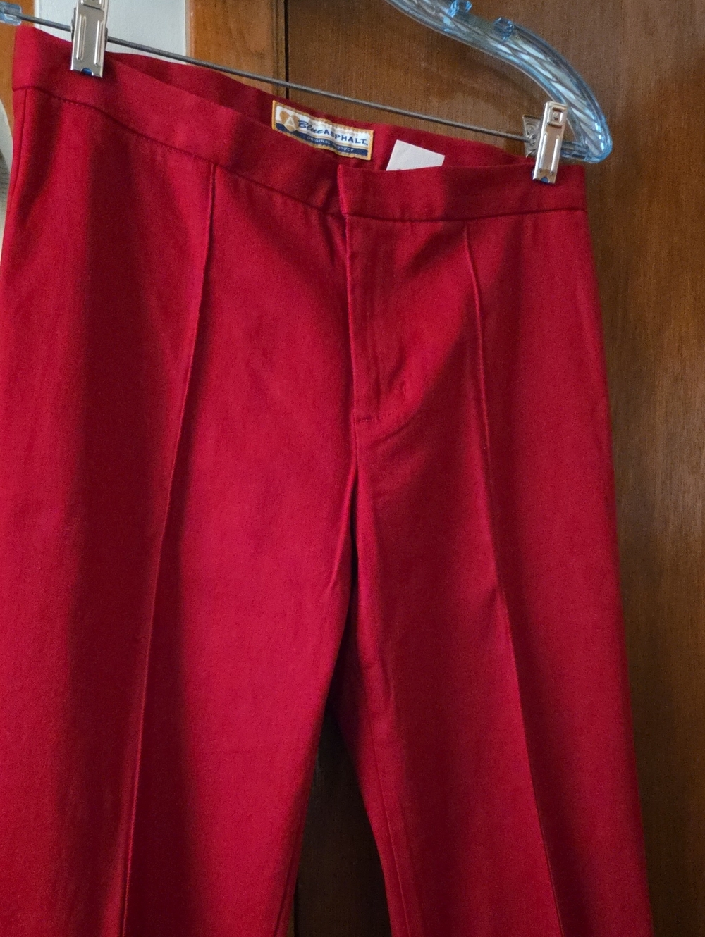 Wet Seal Blue Asphalt Red Trousers